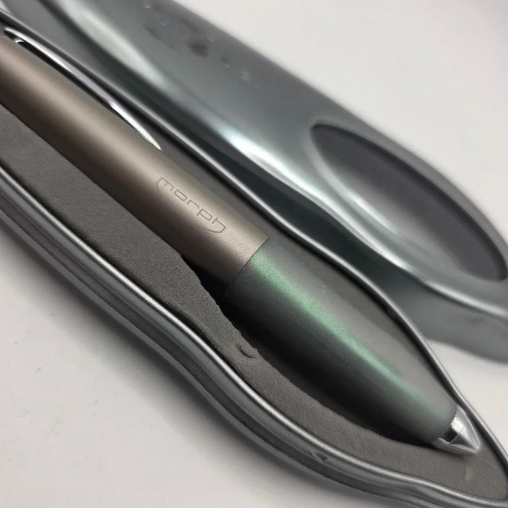 Cross Morph Ballpoint Pen Adjustable Grip Metallic Green with Case branded